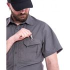 Тактична сорочка Pentagon Plato Shirt Short K02019-SH Medium, Camo Green (Сіро-Зелений) - зображення 11