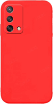 Etui plecki Beline Silicone do Oppo Reno 6 Lite Red (5905359815518) - obraz 1