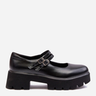 Жіночі туфлі Saviwa 39 Чорні (5905677953602) - зображення 1