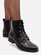 Жіночі зимові черевики високі S.Barski HY75-10 36 Чорні (5905677950168) - зображення 7