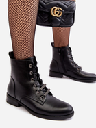 Жіночі зимові черевики високі S.Barski HY75-10 37 Чорні (5905677950090) - зображення 6