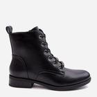 Жіночі зимові черевики високі S.Barski HY75-10 40 Чорні (5905677950069) - зображення 1