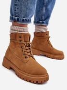 Жіночі зимові черевики низькі Cross Jeans MM2R4011C 39 Кемел (8697319521474) - зображення 4