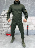 Тактичний військовий комплект Hydra ( Куртка + Штани ), Камуфляж: Олива, Розмір: M - зображення 1