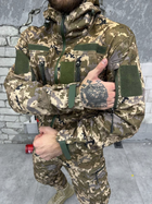 Тактический теплый военный комплект Squad ( Куртка + Штаны ), Камуфляж: Пиксель, Размер: S - изображение 4