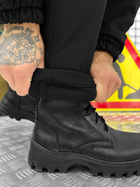 Тактичний теплий військовий комплект Leader ( Куртка + Штани ), Камуфляж: Чорний, Розмір: XXL - зображення 8
