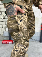 Тактический теплый военный комплект Squad ( Куртка + Штаны ), Камуфляж: Пиксель, Размер: S - изображение 7