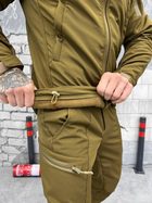 Тактический теплый военный комплект Mystery ( Куртка + Штаны ), Камуфляж: Койот, Размер: XXL - изображение 7