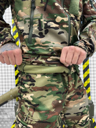 Тактический теплый военный комплект Aura ( Куртка + Штаны ), Камуфляж: Мультикам, Размер: M - изображение 6