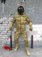 Тактичний теплий військовий комплект Fovard ( Куртка + Штани ), Камуфляж: Мультикам, Розмір: XL - зображення 1