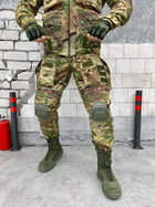 Тактический теплый военный комплект Shark ( Куртка + Штаны ), Камуфляж: Мультикам, Размер: S - изображение 8
