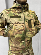 Тактический теплый военный комплект Pixar ( Куртка + Штаны ), Камуфляж: Мультикам, Размер: S - изображение 3