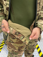Тактический теплый зимний военный комплект Mission ( Куртка + Штаны ), Камуфляж: Мультикам, Размер: L - изображение 8