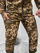 Тактический теплый военный комплект Legend ( Куртка + Штаны ), Камуфляж: Пиксель, Размер: XXL - изображение 9