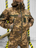 Тактический теплый военный комплект Aura ( Куртка + Штаны ), Камуфляж: Пиксель, Размер: L - изображение 3