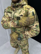 Тактический теплый военный комплект Pixar ( Куртка + Штаны ), Камуфляж: Мультикам, Размер: L - изображение 4