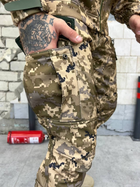 Тактичний теплий військовий комплект Squad ( Куртка + Штани ), Камуфляж: Піксель, Розмір: XXXL - зображення 7