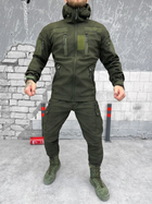 Тактический военный комплект Squad ( Куртка + Штаны ), Камуфляж: Олива, Размер: S - изображение 3