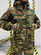 Тактический теплый военный комплект Aura ( Куртка + Штаны ), Камуфляж: Мультикам, Размер: XL - изображение 3