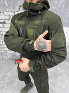 Тактичний військовий комплект Squad ( Куртка + Штани ), Камуфляж: Олива, Розмір: M - зображення 5