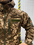 Тактичний теплий військовий комплект Mission ( Куртка + Штани ), Камуфляж: Піксель, Розмір: XL - зображення 4