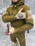 Тактический теплый военный комплект Mystery ( Куртка + Штаны ), Камуфляж: Койот, Размер: XXXL - изображение 5
