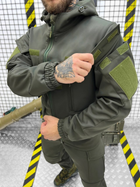 Тактичний теплий військовий комплект Leader ( Куртка + Штани ), Камуфляж: Олива, Розмір: XXL - зображення 5