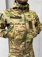 Тактический теплый военный комплект Pixar ( Куртка + Штаны ), Камуфляж: Мультикам, Размер: XL - изображение 3