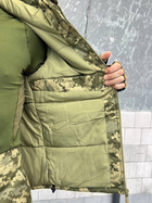 Тактический зимний военный комплект Squad ( Куртка + Штаны ), Камуфляж: Пиксель ВСУ, Размер: XL - изображение 5