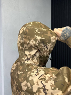 Тактичний теплий військовий комплект Plag ( Куртка + Штани ), Камуфляж: Піксель, Розмір: M - зображення 7