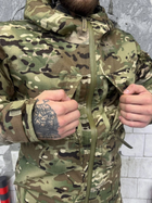 Тактичний зимовий військовий комплект Squad ( Куртка + Штани ), Камуфляж: Мультикам, Розмір: L - зображення 4