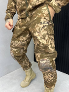 Тактичний теплий військовий комплект Plag ( Куртка + Штани ), Камуфляж: Піксель, Розмір: XL - зображення 8