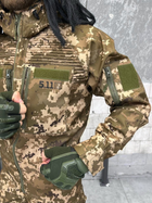 Тактичний теплий військовий комплект Makeva ( Куртка + Штани ), Камуфляж: Піксель, Розмір: M - зображення 4