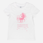Дитяча футболка для дівчинки OVS 1804427 104 см Біла (8056781110393) - зображення 1