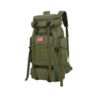 Тактичний рюкзак на 70 л більший армійський баул, похідна сумка / VA-336 Військовий рюкзак - зображення 9