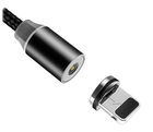 Kabel magnetyczny Usams U-Sure USB - Apple Lightning 1 m czarny (6958444963495) - obraz 1