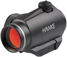 Прибор коллиматорный Hawke Vantage 1x20 - Weaver. Сетка 3 MOA Dot