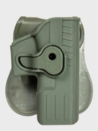 Кобура пластикова Ultimate Tactical для пістолета Glock 19 олива - зображення 1