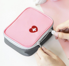 Сумка аптечка органайзер для медикаментов маленькая Розовый (ОКС-1086-2) - изображение 1