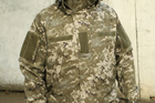 Тактична куртка Softshell. Куртка зимова камуфляжна Софтшелл розмір 60 - зображення 4
