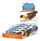 Batoniki czekoladowe Bimanan Barritas Chocolate Con Naranja Expositor 24 szt po 38 g (8470002150423)