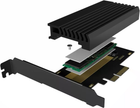 Karta rozszerzeń Icy Box PCIe dla 1 x SSD M.2 NVMe (IB-PCI214M2-HSL) - obraz 7