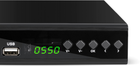 Tuner cyfrowy dekoder telewizji naziemnej Cabletech DVB-T2 HEVC H.265 URZ0336B (5901890068154) - obraz 2