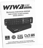 Цифровий тюнер наземного телебачення WIWA DVB-T/T2 H.265 LITE 2790Z (5907678819505) - зображення 5