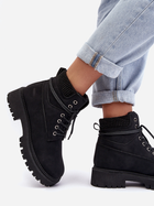Жіночі зимові черевики низькі Cross Jeans MM2R4012C 41 Чорні (8697319521559) - зображення 5