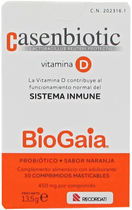 Probiotyki z dodatkiem witamin Casen Recordati Casenbiotic Vitamin D 30 tablets (8470002023161) - obraz 1