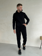 Спортивный костюм на флисе мужской Merlini Франс 100001001 4XL-5XL Черный (MER100001001_4)