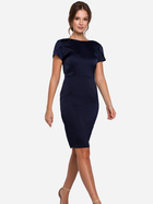 Sukienka ołówkowa damska Makover K041 XL Niebieska (5903068463372) - obraz 1