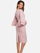 Сукня жіноча Makover K002 XXL Рожева (5903068457388) - зображення 2