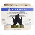 Нитриловые перчатки Alexpharm, плотность 3.4 г. - черные (100 шт) S (6-7) - изображение 2